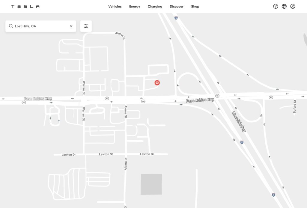 supercharge oasis tesla host hill california